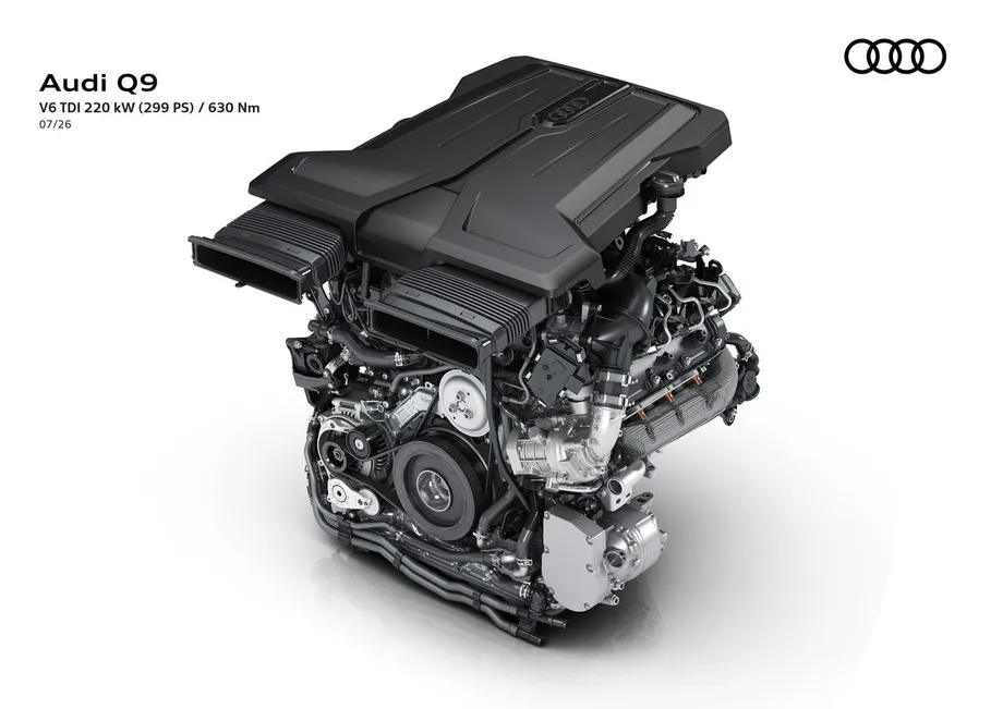 아우디 Q9 V6 TDI 엔진